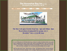 Tablet Screenshot of horseshoebay-inn.com